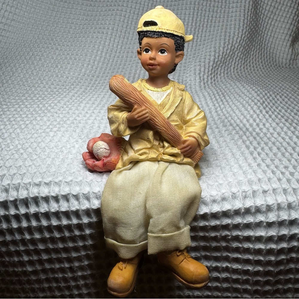 Vintage Rare African American Shelf Sitter Figurine Black Americana